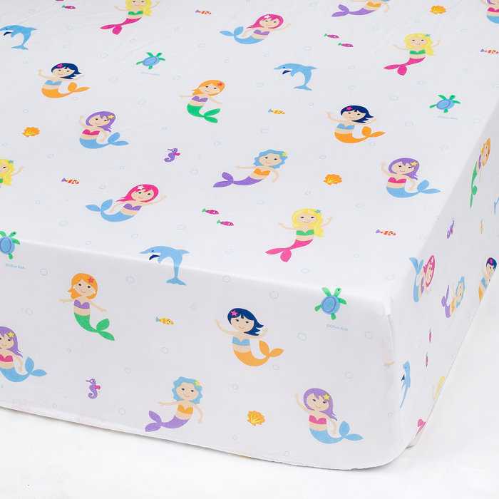 Wildkin Mermaids 4 Piece Toddler Bedding Set & Reviews Wayfair